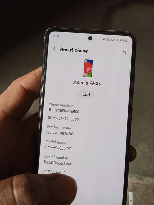 Samsung A52s 5G 8/128 pta approved Black Colour only call ya whatapp 3