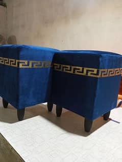 Luxury Wooden Square Stools