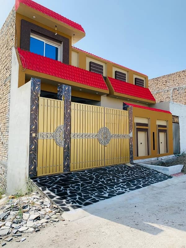 Single Storey 7 Marla House For Sale In Wapda Town Wapda Town 3