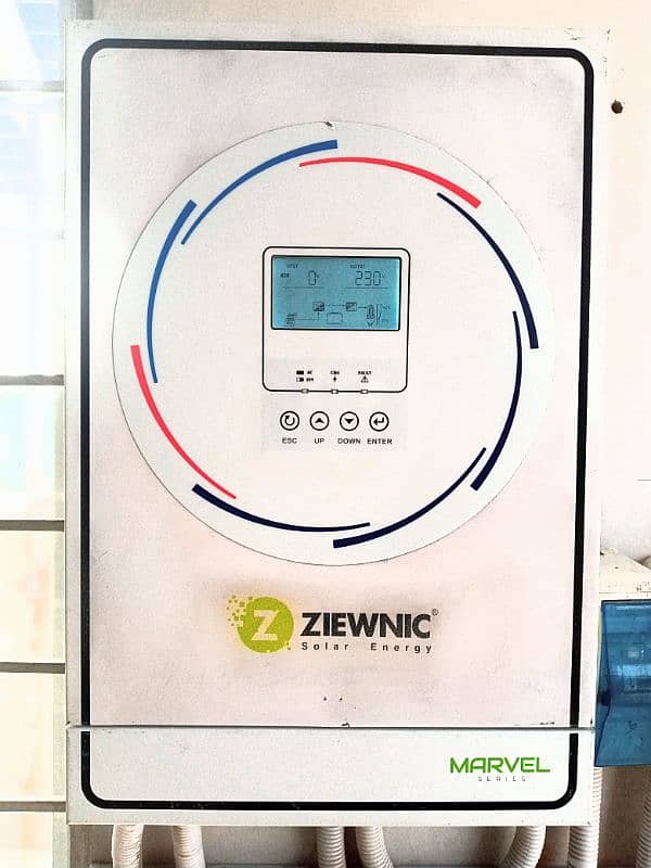 Ziewnic Marvel VM V-PV 5000 Solar Inverter (4KVA] -Excellent Condition 1