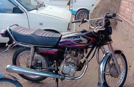 Honda CG 125 2017 modal for sale.