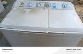 Haier washing machine semi outo good condition