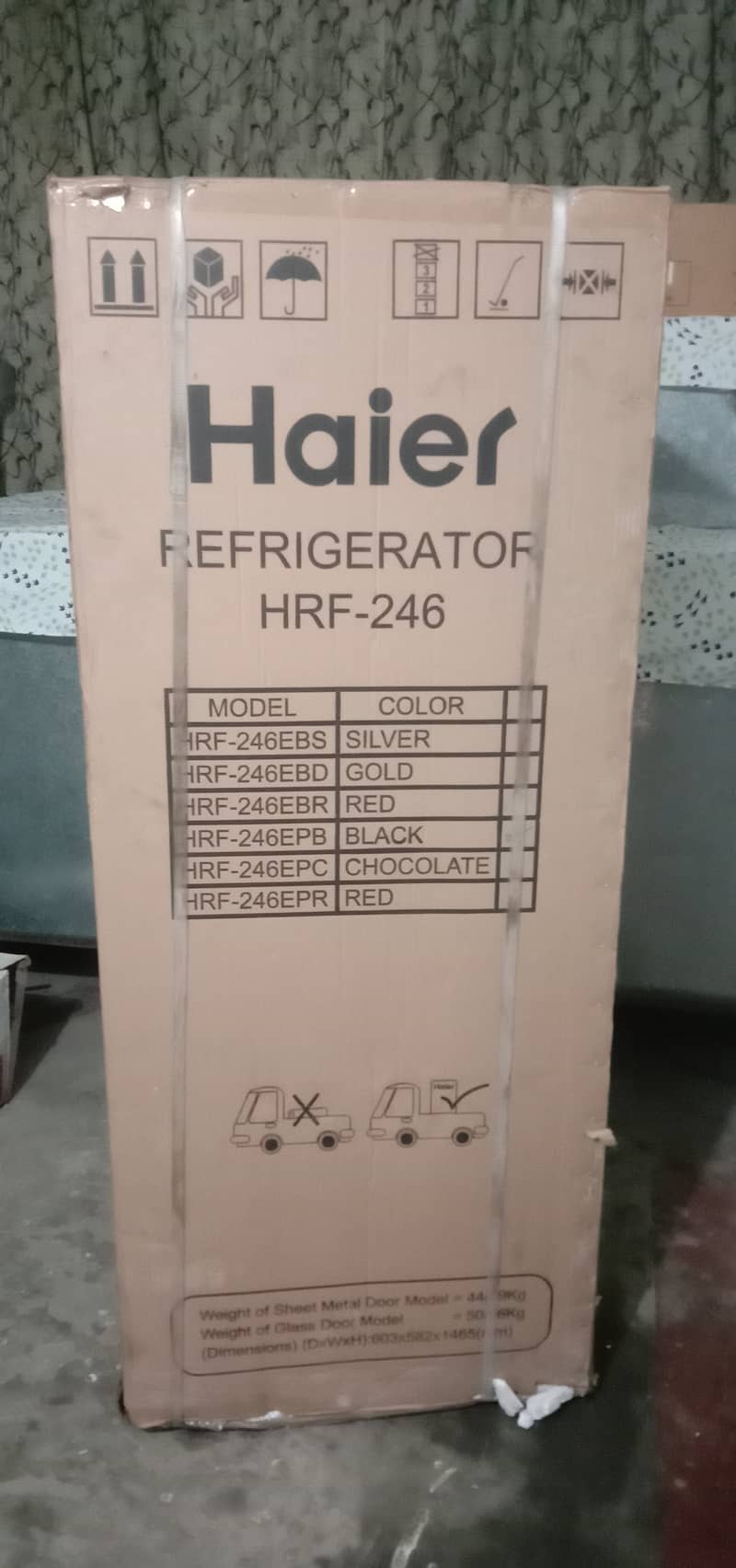 New Brand Haier refrigerator 246 EPB 0