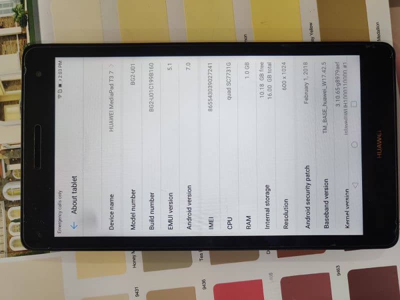 Huawei mediapad t3 7 5