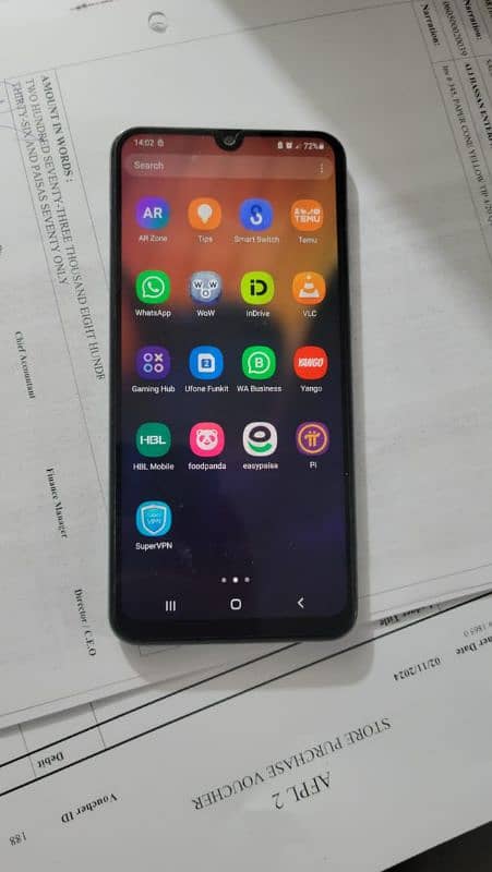 Samsung A50 Mobile 6 GB 128 GB PTA Approved good for use 3