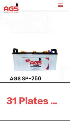 AGS- 31 Plates