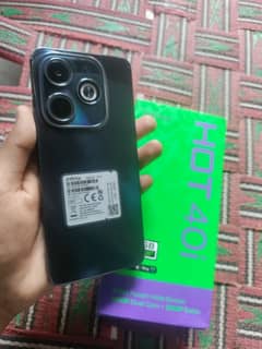 Infinix Hot 40i (8+8/256) With complete box 7 months warranty