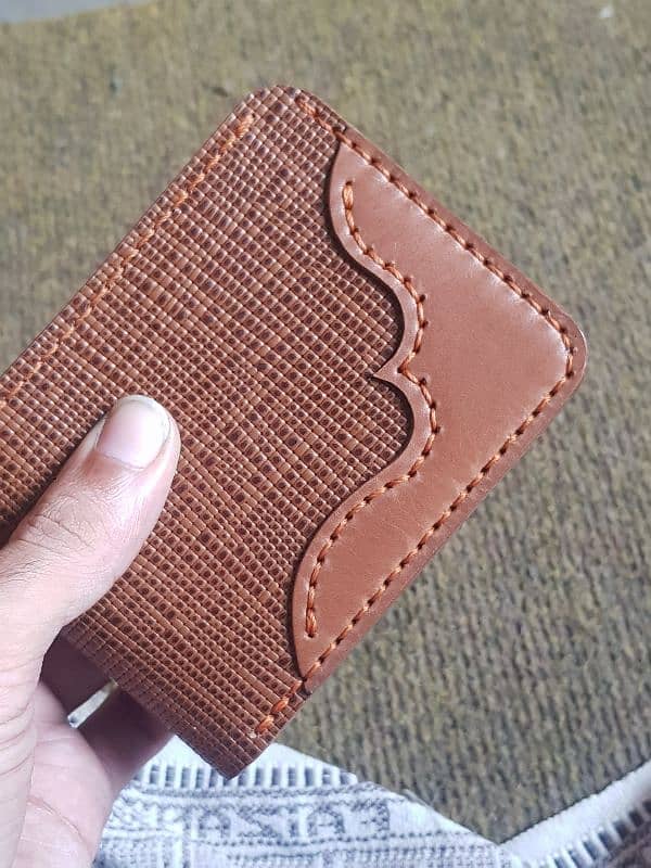 hand made leather wallet 3