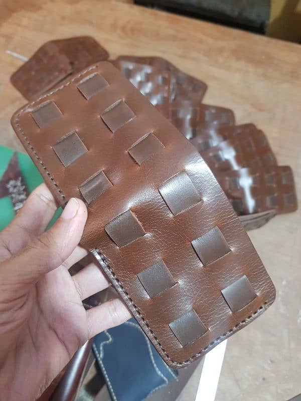 hand made leather wallet 4