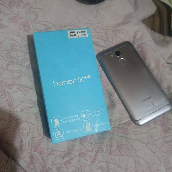 5c pro honor mobile 3GB 32GB with box no charge no opn all ok 1