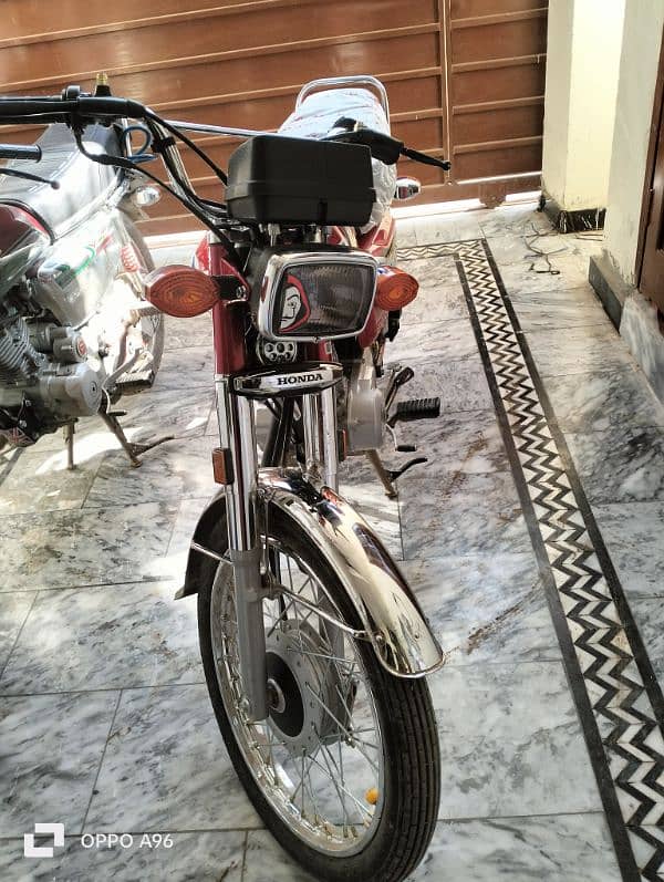 Honda cg 125 2024 model islamabad registered 3