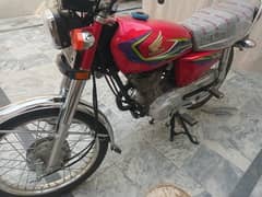 CG 125 17model urgent sale