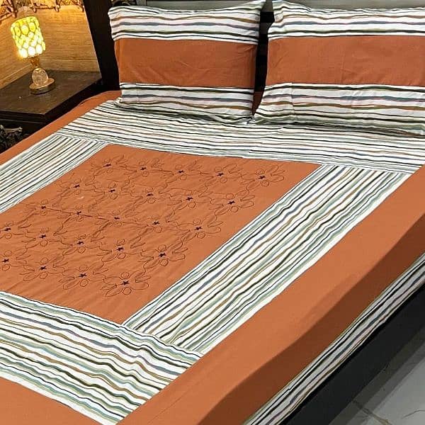 King Size Bed Sheet Patch Design Sale  Sale Sale (Free Delivery 11