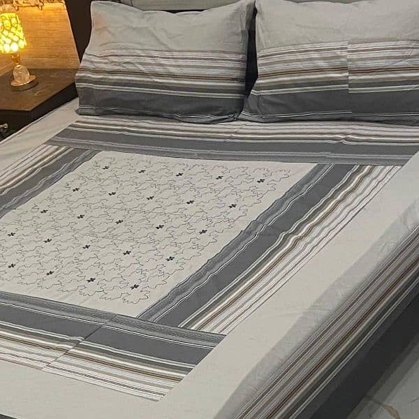 King Size Bed Sheet Patch Design Sale  Sale Sale (Free Delivery 13