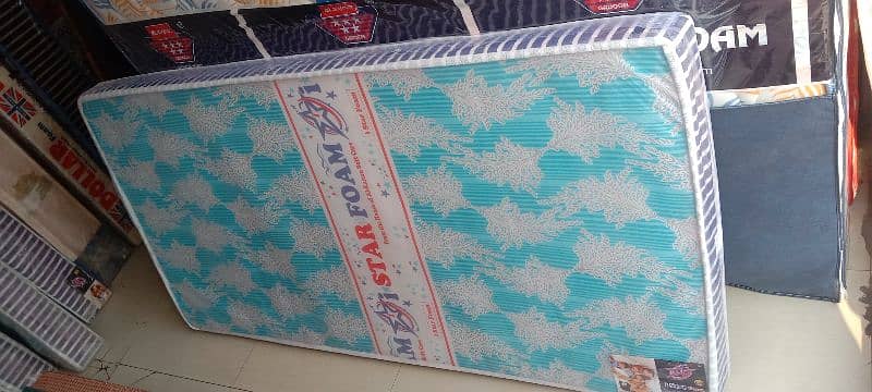 I star foam, single floor size mattress. 1