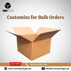 Carton Box/Ecommerce custom Packaging/Shoe Box/Khajoor box/Moving box