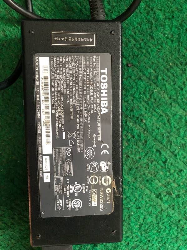 Toshiba laptop charger for sale location mirpur nangi 0