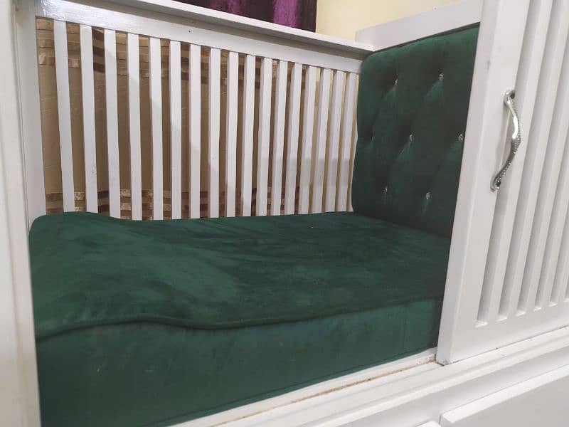 Wooden baby cot for sale. 2