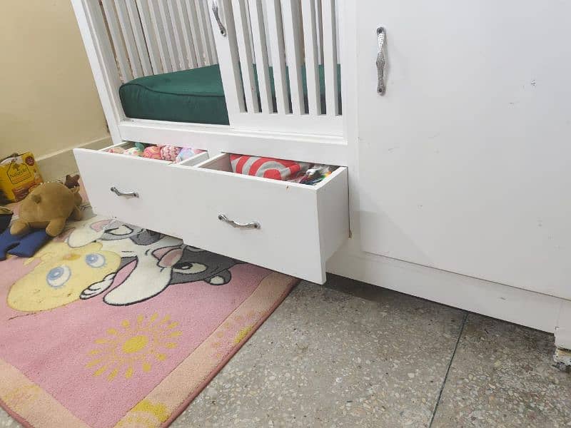 Wooden baby cot for sale. 4