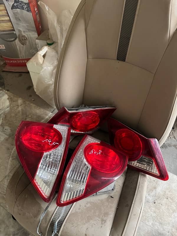 civic 2006-2012 reborn tail lights set 1