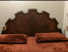 wooden bed pure sheesham wood bed