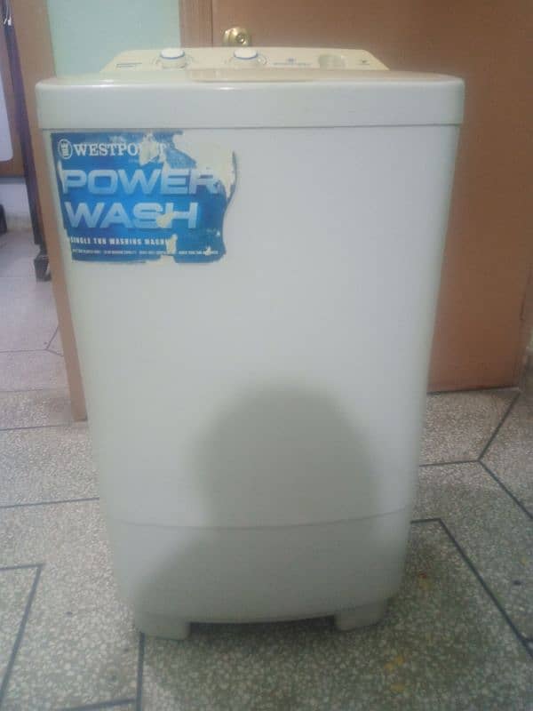 Westpoint washing machine 1