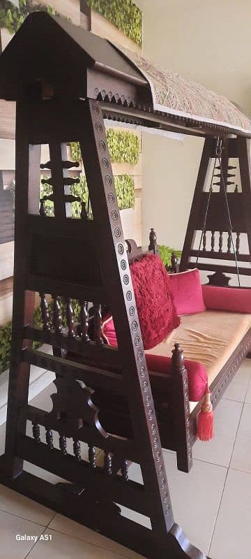 chinioti antique type 2 seater swing 1