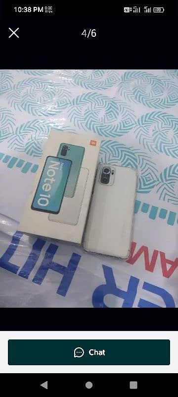 Redmi note 10 in excellent condition for sale 2