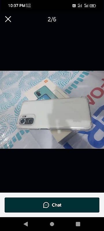 Redmi note 10 in excellent condition for sale 4