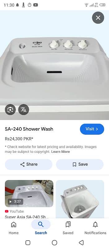 super Asia washing machine and dryer for sale 4