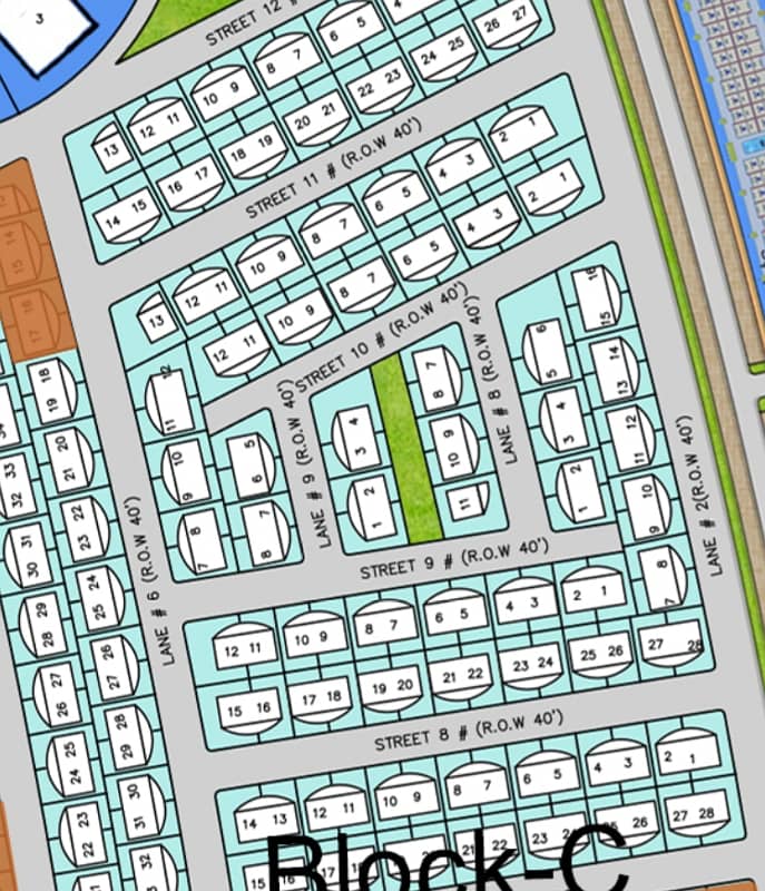 C Block, Overseas East , Street 10 Plot available For Sale 0