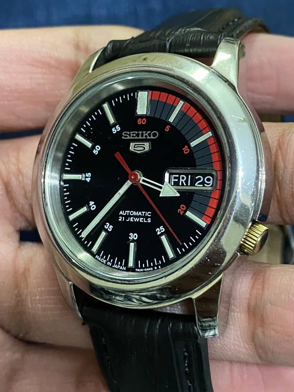 Seiko 5 Racer SNK japan 1