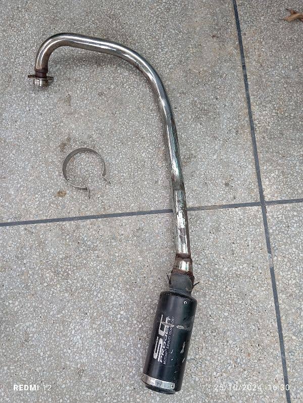 SC exhaust condition 10/8 for ybr 125 lover k leya 6