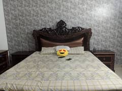 Bed / Decent Elegant Bed set / Double Bed set / King size B