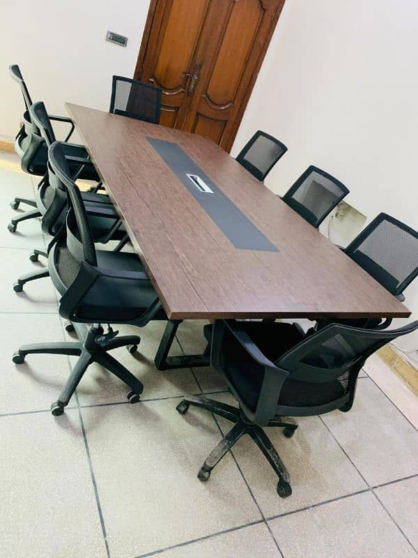 Conference Table & Chairs 1