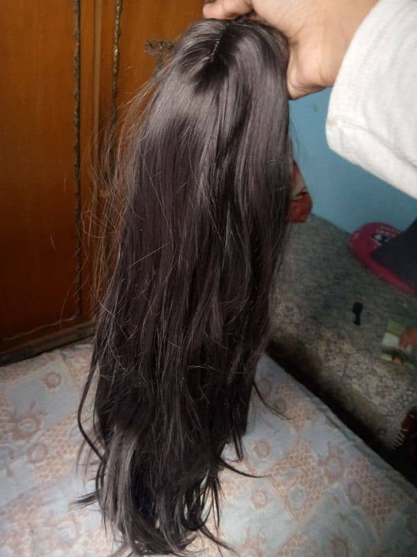 High Quality Real & Long Hair & Full Head Wig 4