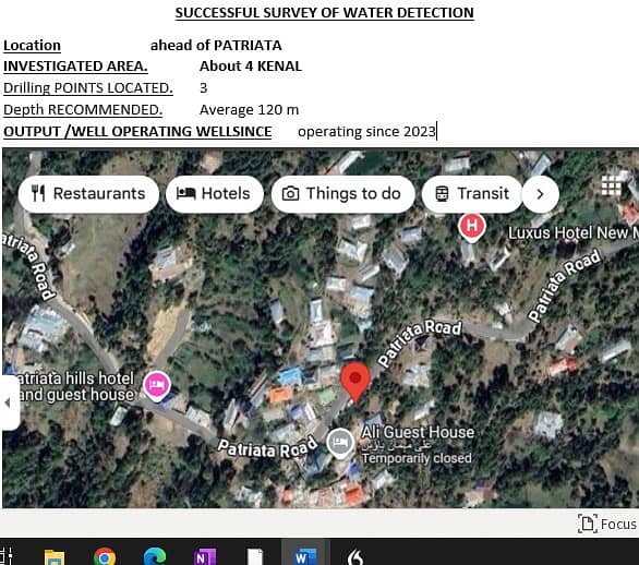 Underground Water Detection | Survey | Water Boring | Drilling 4