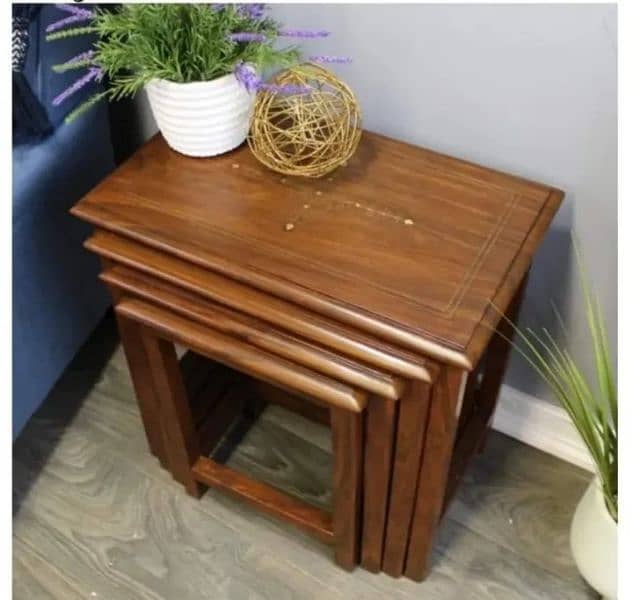 Pure sheesham wood Table Set of 4 0