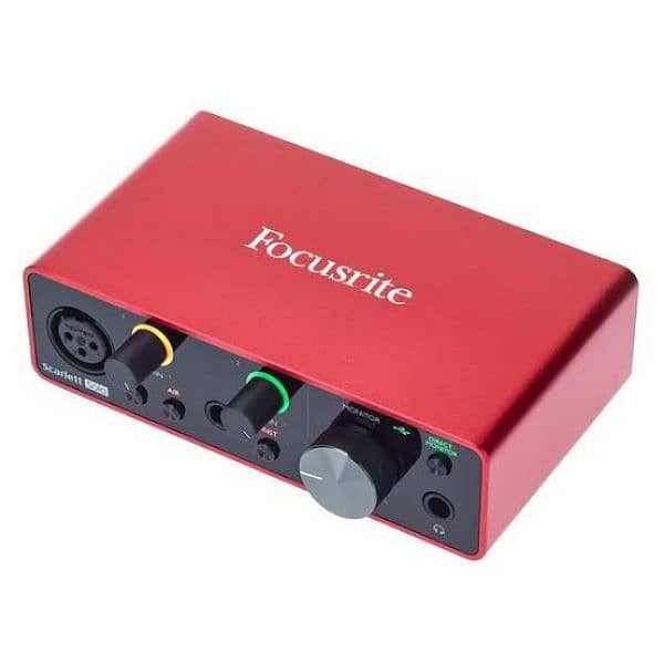 Focusrite scarlett solo 3rd gen audio interface 1