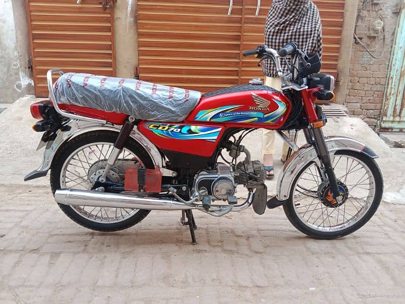 Honda CD 70 Model 2024 bike for sale 0316.2486186 0301.1952338 1