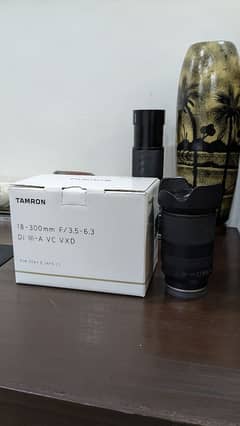 Tamron 18-300 f3.5/5.6 Sony E-mount Apsc  Zoom lens.