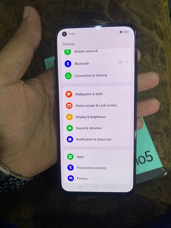 oppo Reno 5 with box 0