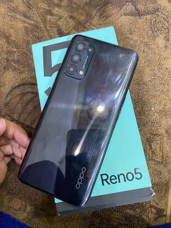 oppo Reno 5 with box 2