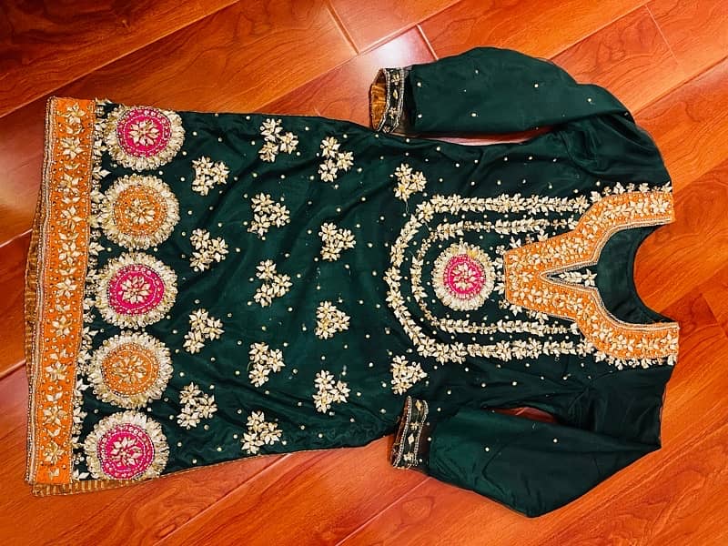 Mehndi dress 1