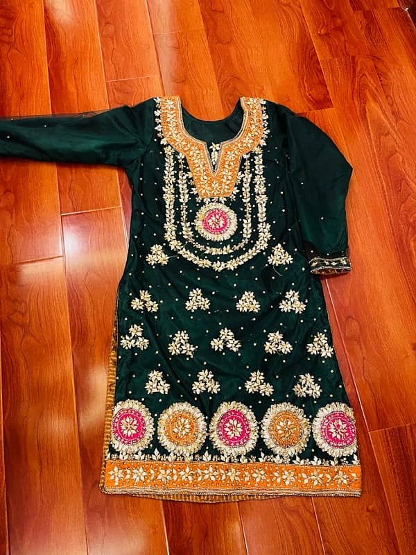 Mehndi dress 2