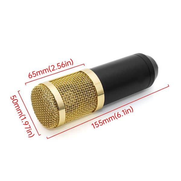 Bm-800 Condenser microphone for professional recordings 2