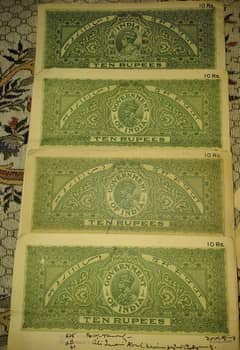 pakistan British India Bond paper