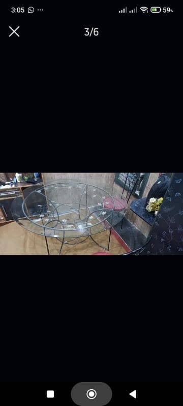 dinning table for sale with 5 chairs 2