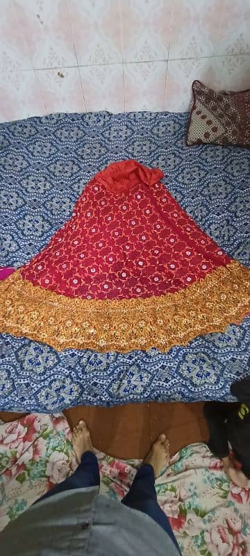 bridal lehenga only 1 day use 4