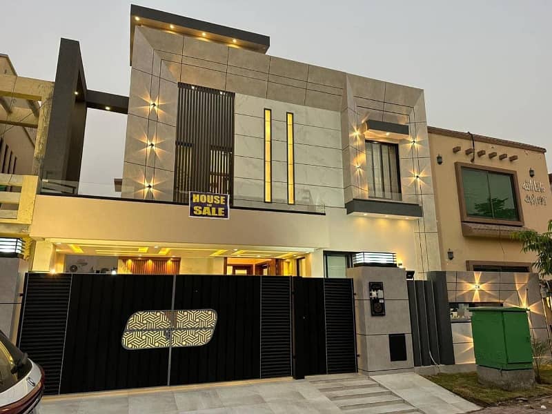 10 Marla Brand New Modern House for Sale in shaheen block sector B Bahria Town Lahore 0